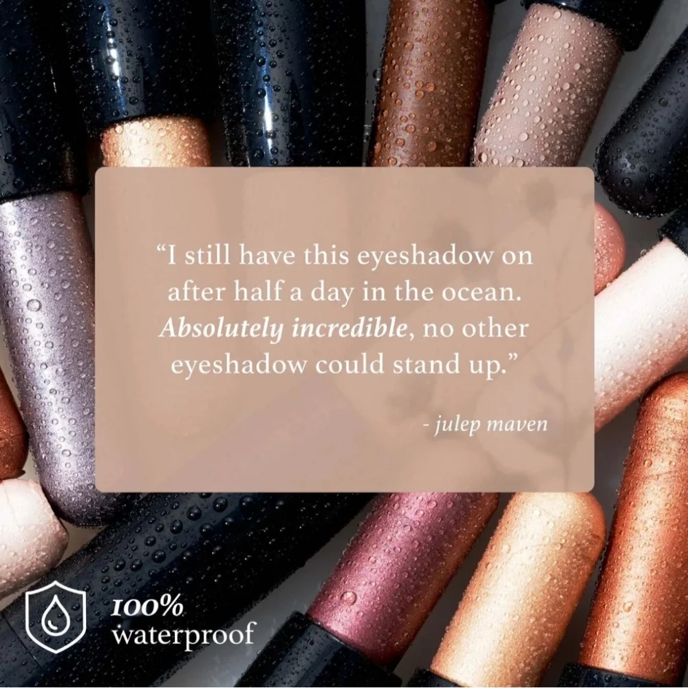 Julep Eyeshadow 101 2-Piece Duo: Pearl Shimmer & Onyx Matte, NIB